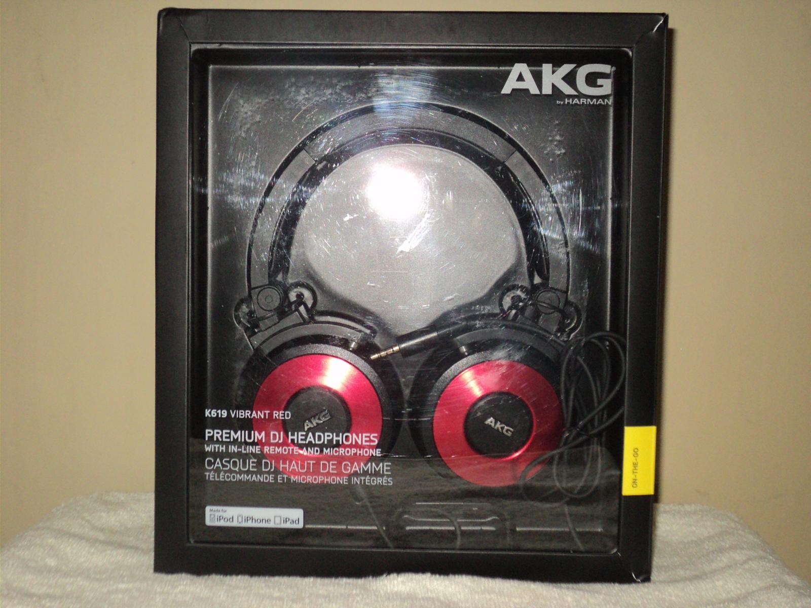 AKG K619 unboxing