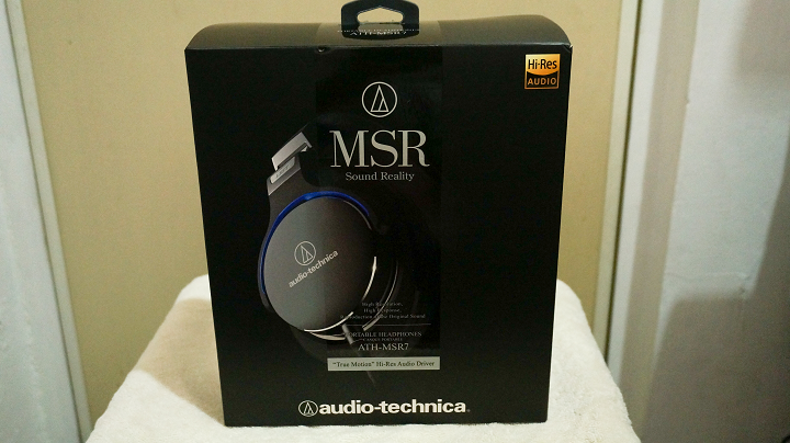 Audio-Technica MSR7 packaging