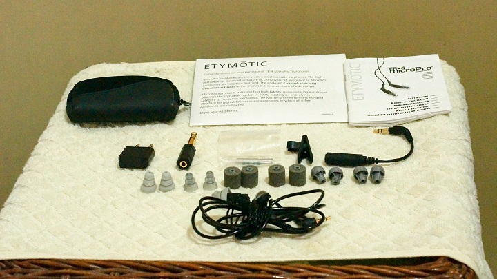 Etymotic ER4PT accessories