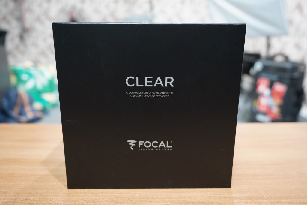 Focal Clear packaging