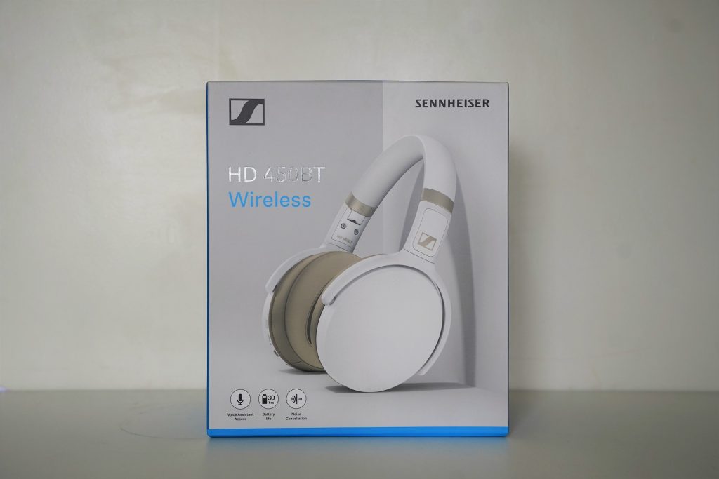 Sennheiser HD450 BT packaging